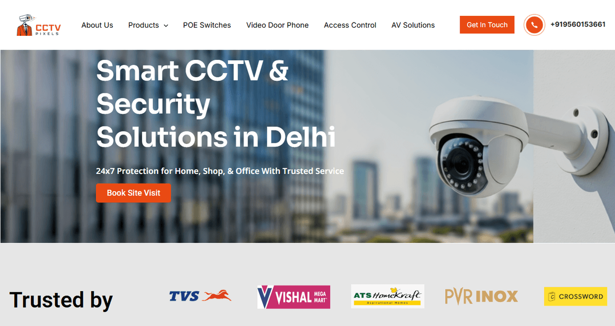 CCTV E-Commerce Website Development