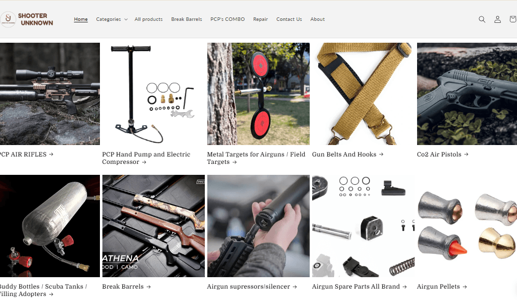 Shooter Unknown E-commerce Development