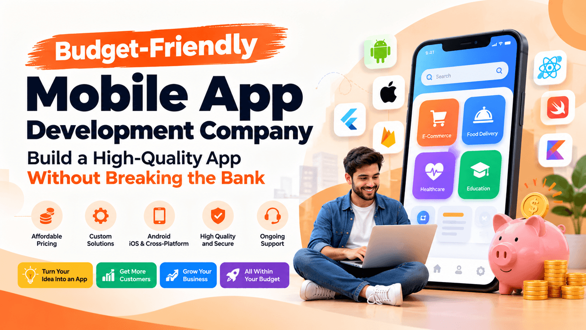 Budget-Friendly Mobile App Development Company: Build a High-Quality App Without Breaking the Bank