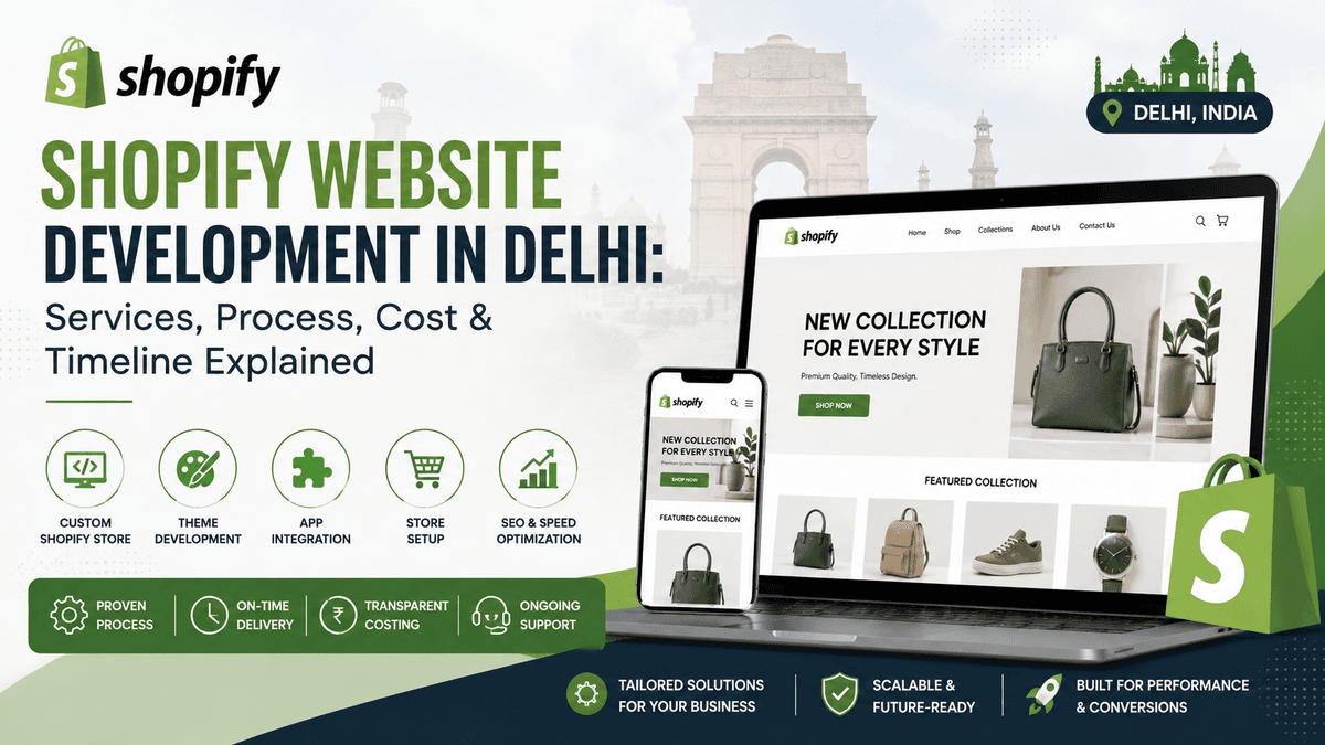 Shopify Website Development in Delhi