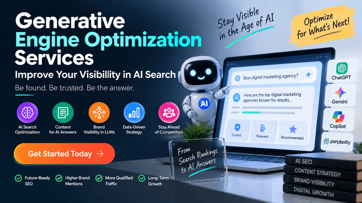 Generative Engine Optimization Services: Improve Your Visibility in AI Search