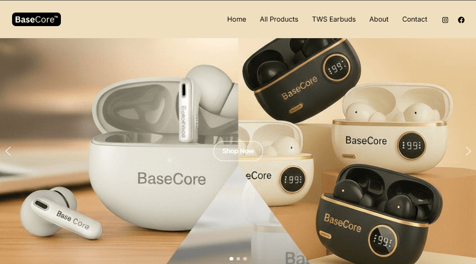 BaseCore Lifestyle – WordPress E-commerce Store