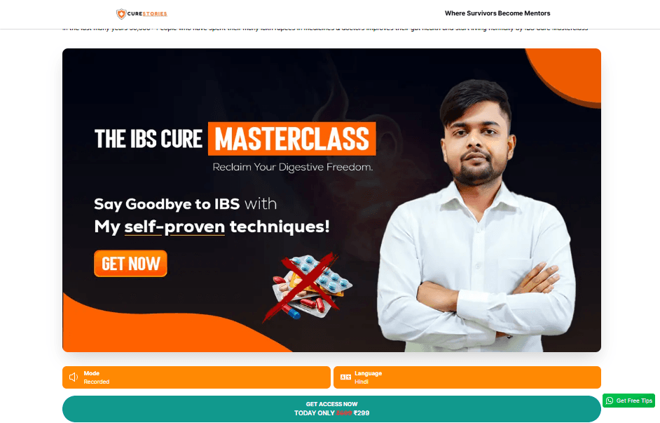 Cure Stories – React & Next.js Platform