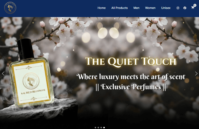 The Quiet Touch – WordPress E-commerce & Ads