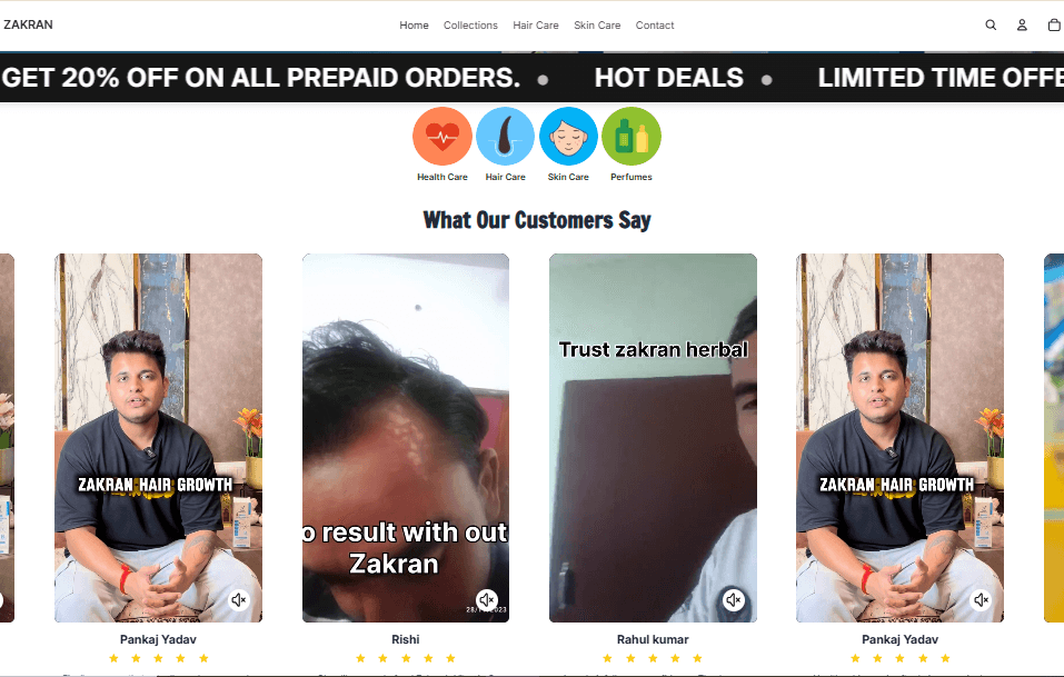 Zakran – Shopify & UGC