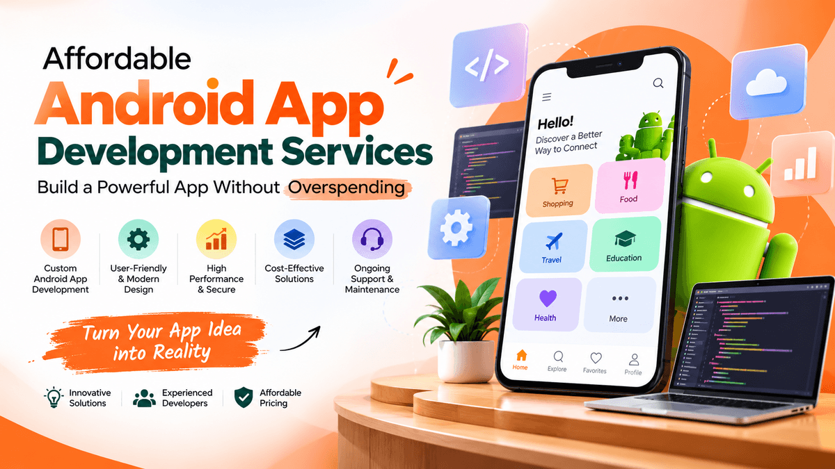 Affordable Android App Development Services: Build a Powerful App Without Overspending