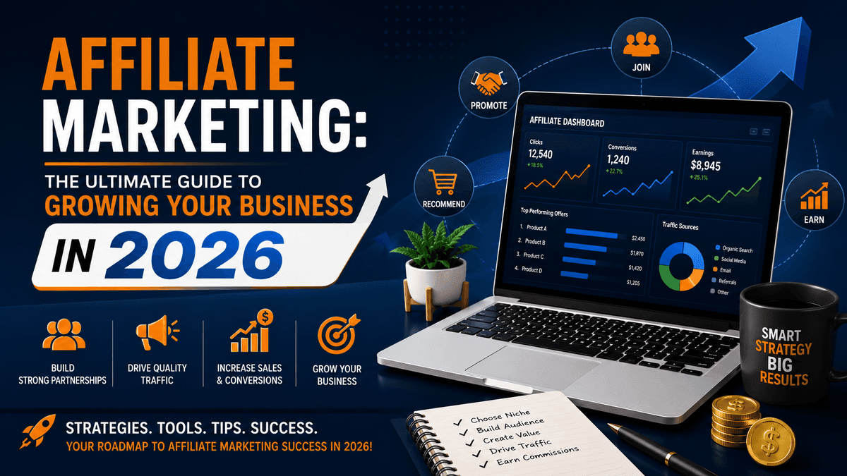 Affiliate Marketing: The Ultimate Guide to Growing Your Business in 2026