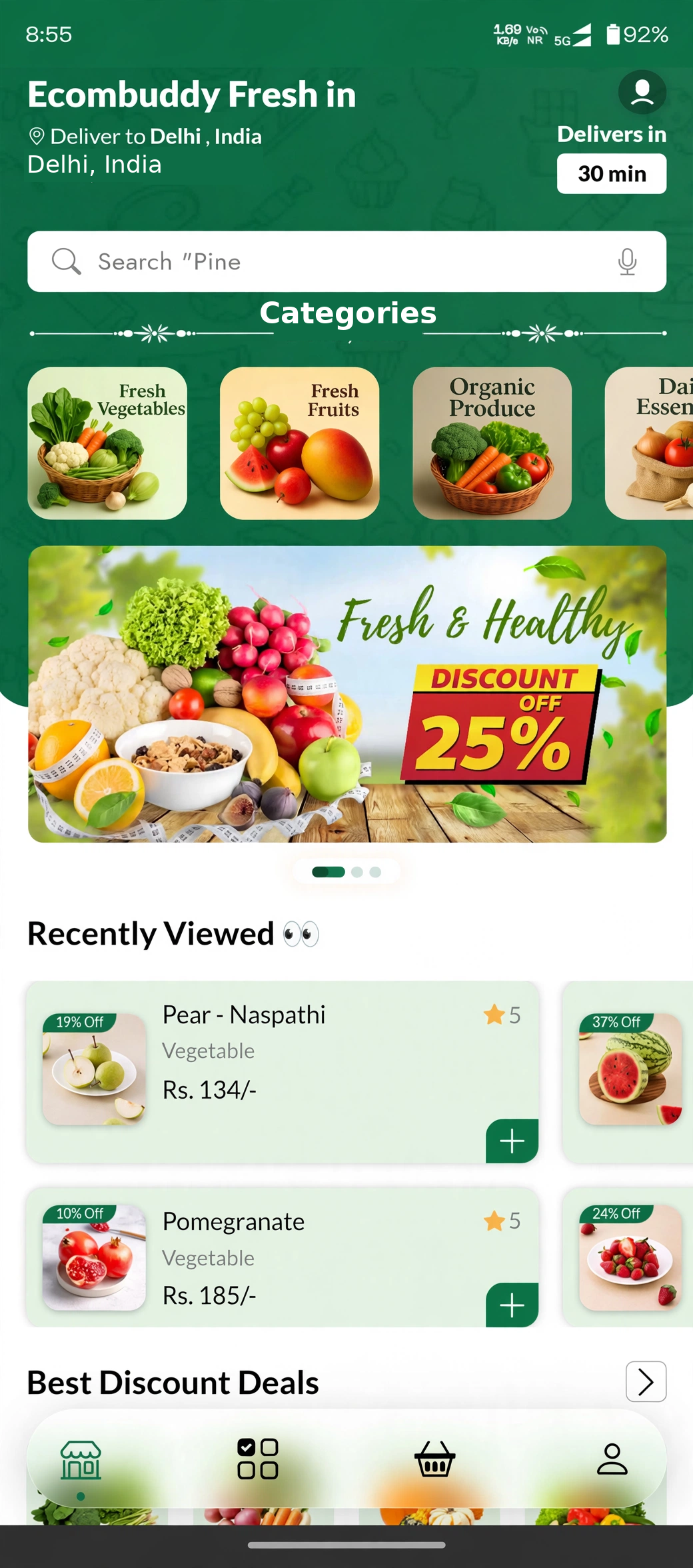 Grocery Store App