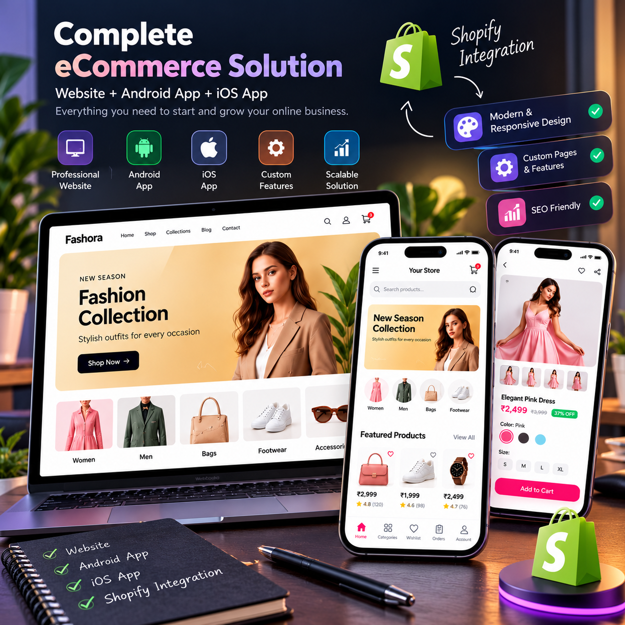 Website + Application
