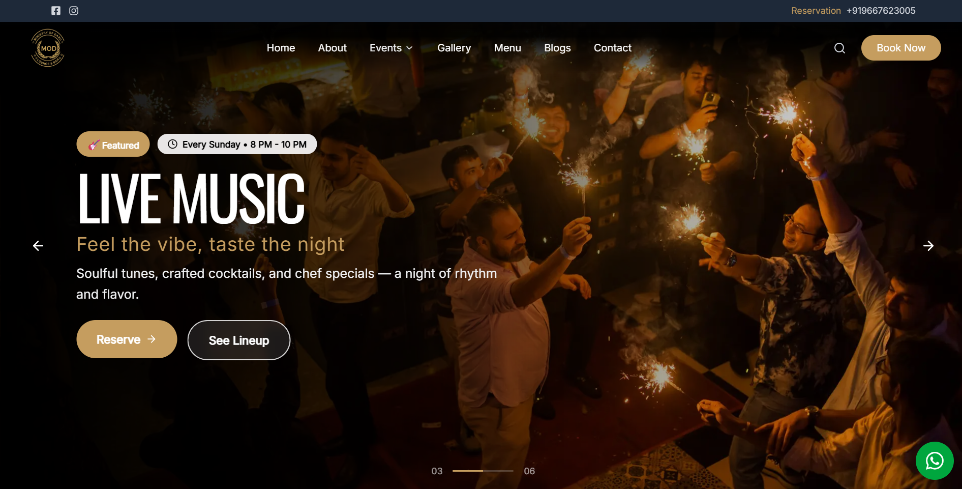 Ministry of Daru website preview